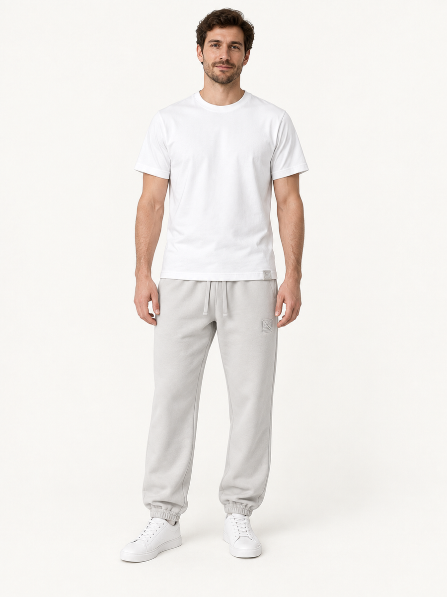 Mens Tshirt White Model — T-shirt · fashion model