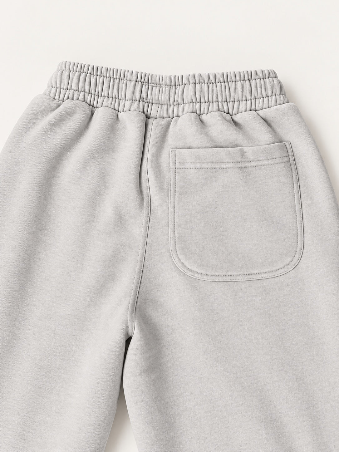 Pura Cloud Gray sweatpants — back pocket